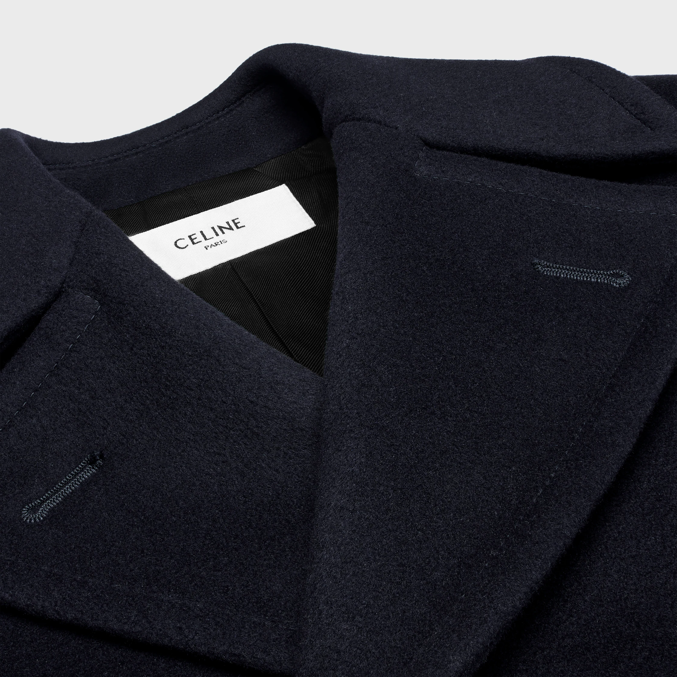 Peacoat aus Kaschmirstoff