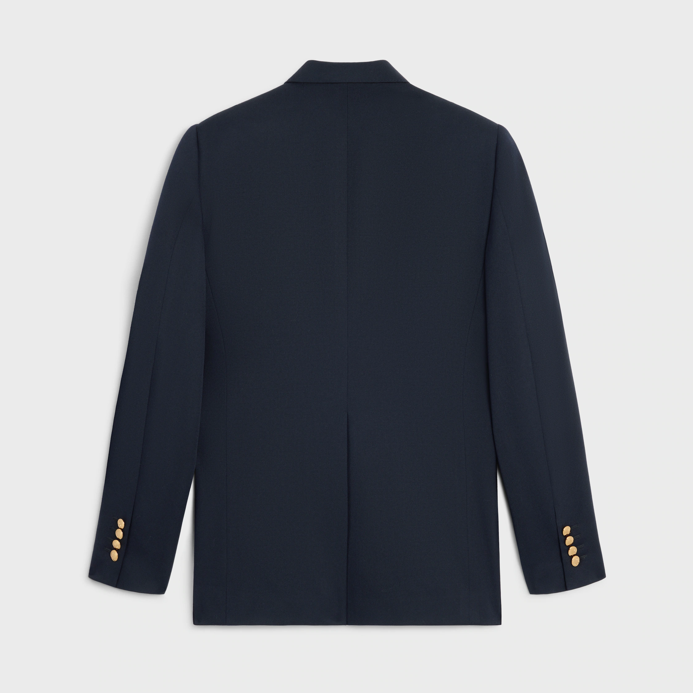 CLASSIC JACKE AUS DIAGONALER WOLLE