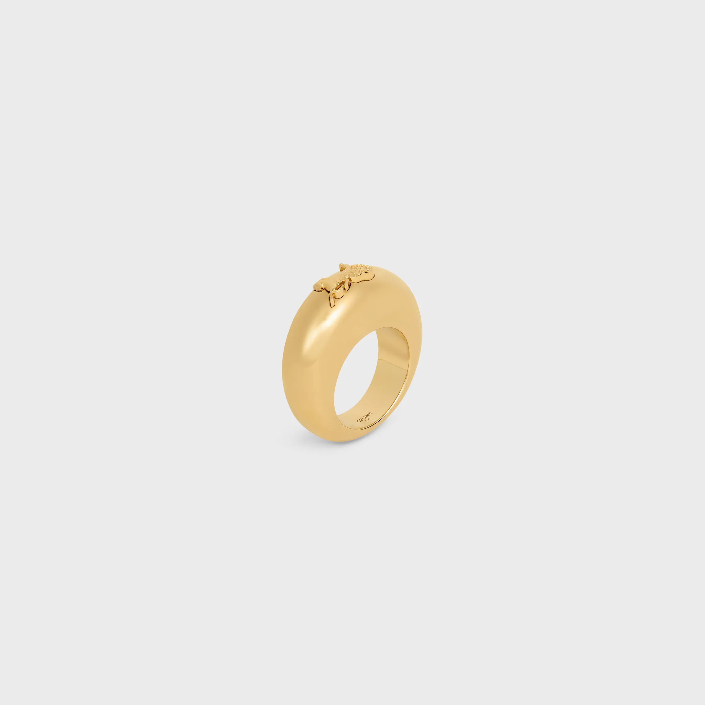 Celine Sulky Ring aus Messing mit Goldfinish