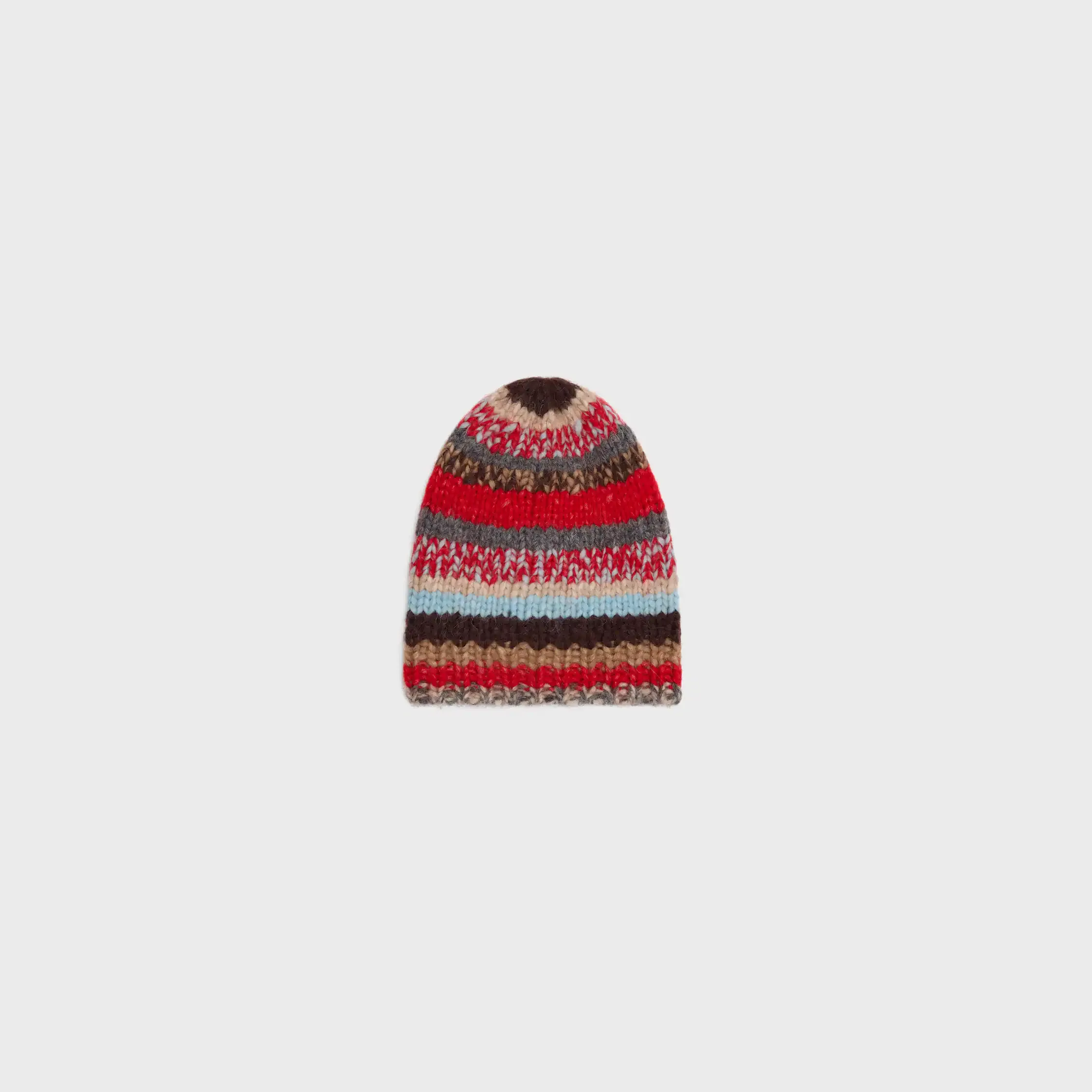 Mütze IN MOULINE ALPACA UND WOLLE