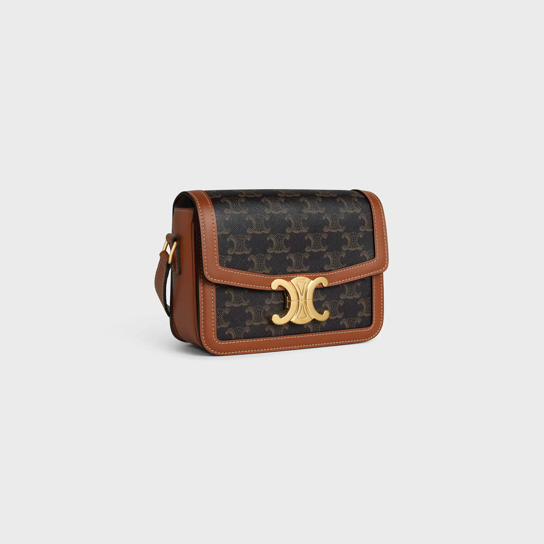 TEEN TRIOMPHE TASCHE IN Triomphe Canvas und Kalbsleder