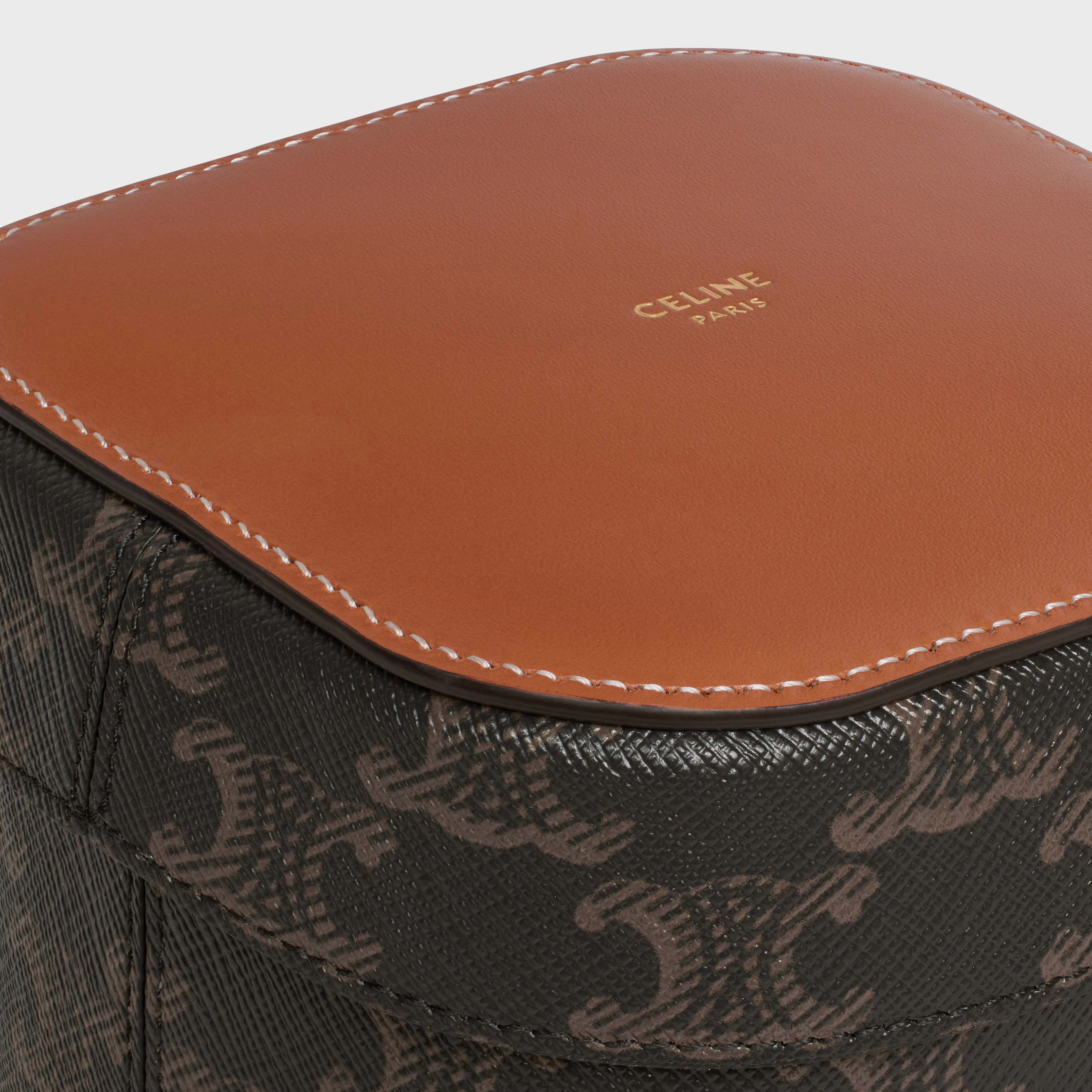 Kleine Box aus Triomphe-Canvas und Kalbsleder