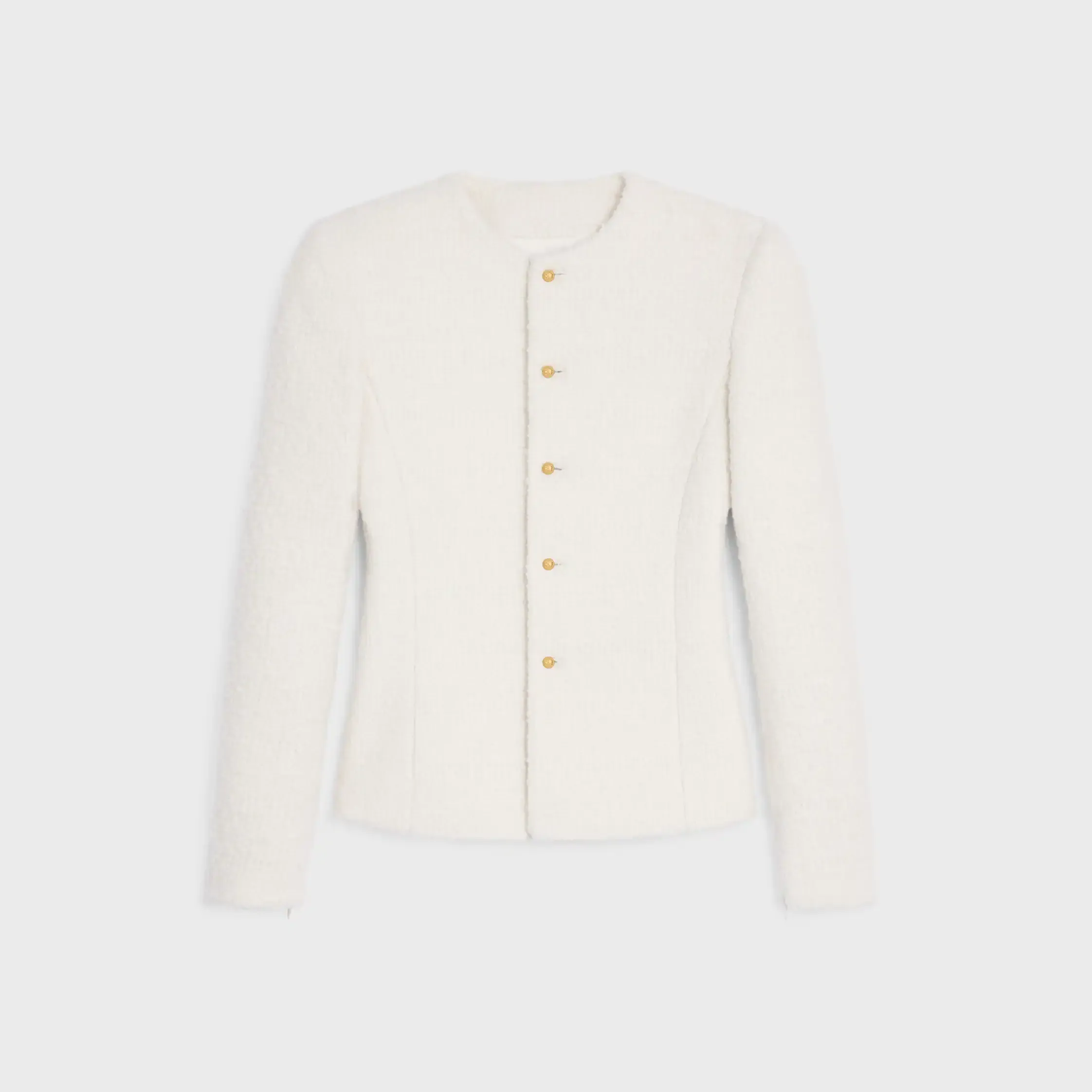 Jacke aus Kaschmir und Wolle natté
