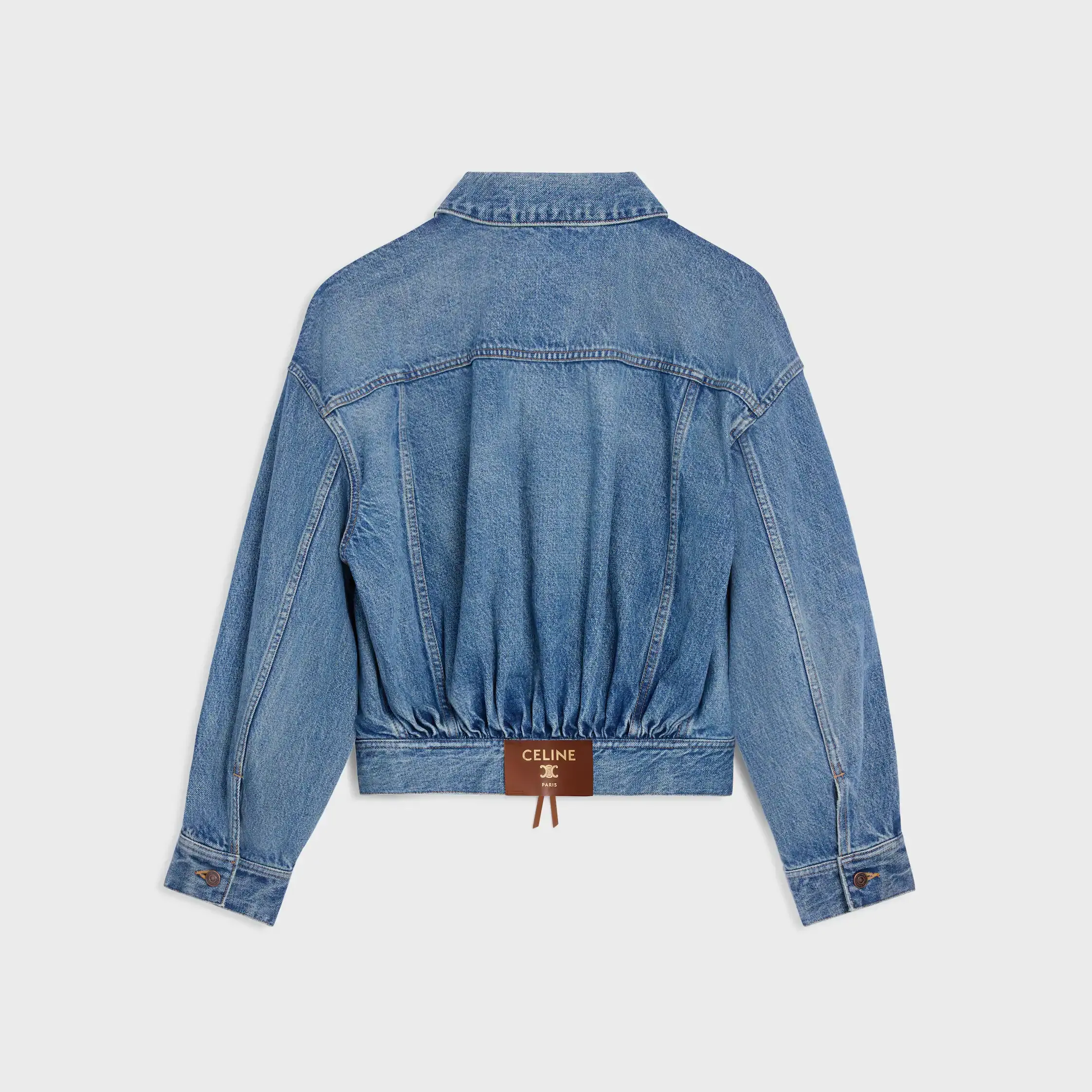 TRUCKER-JACKE AUS DENIM