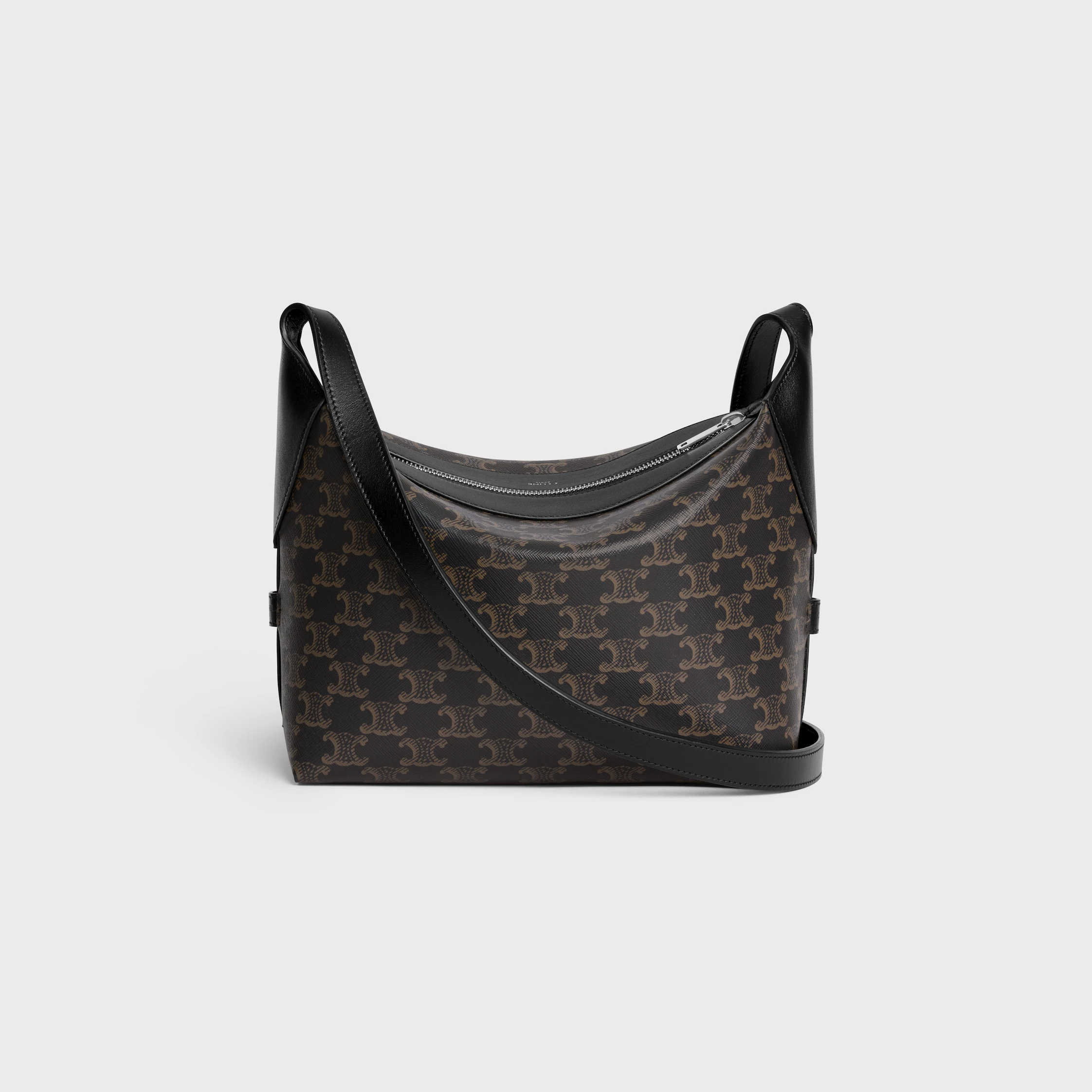 CROSSBODY-TASCHE HARRY AUS TRIOMPHE-LEINEN UND KALBSLEDER