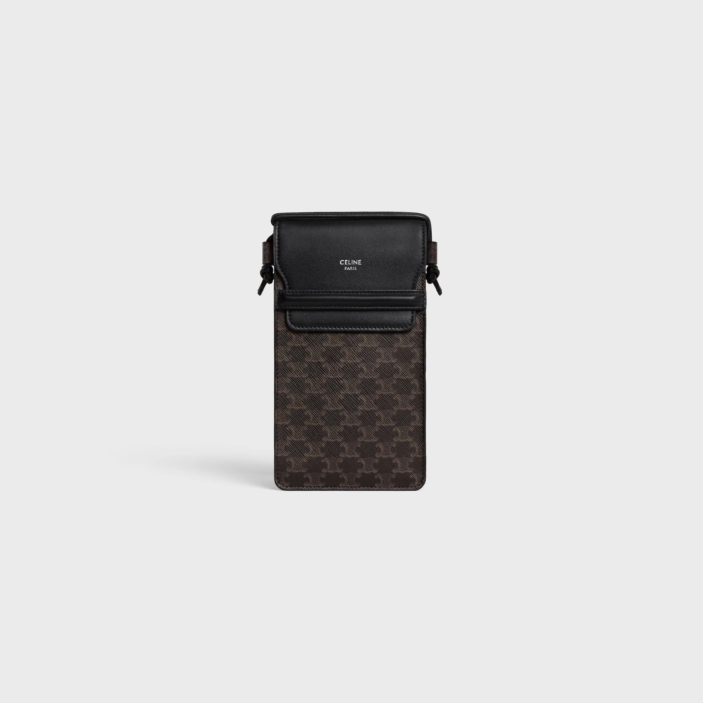 HANDY-HEFT IN Triomphe-Canvas und Lammleder