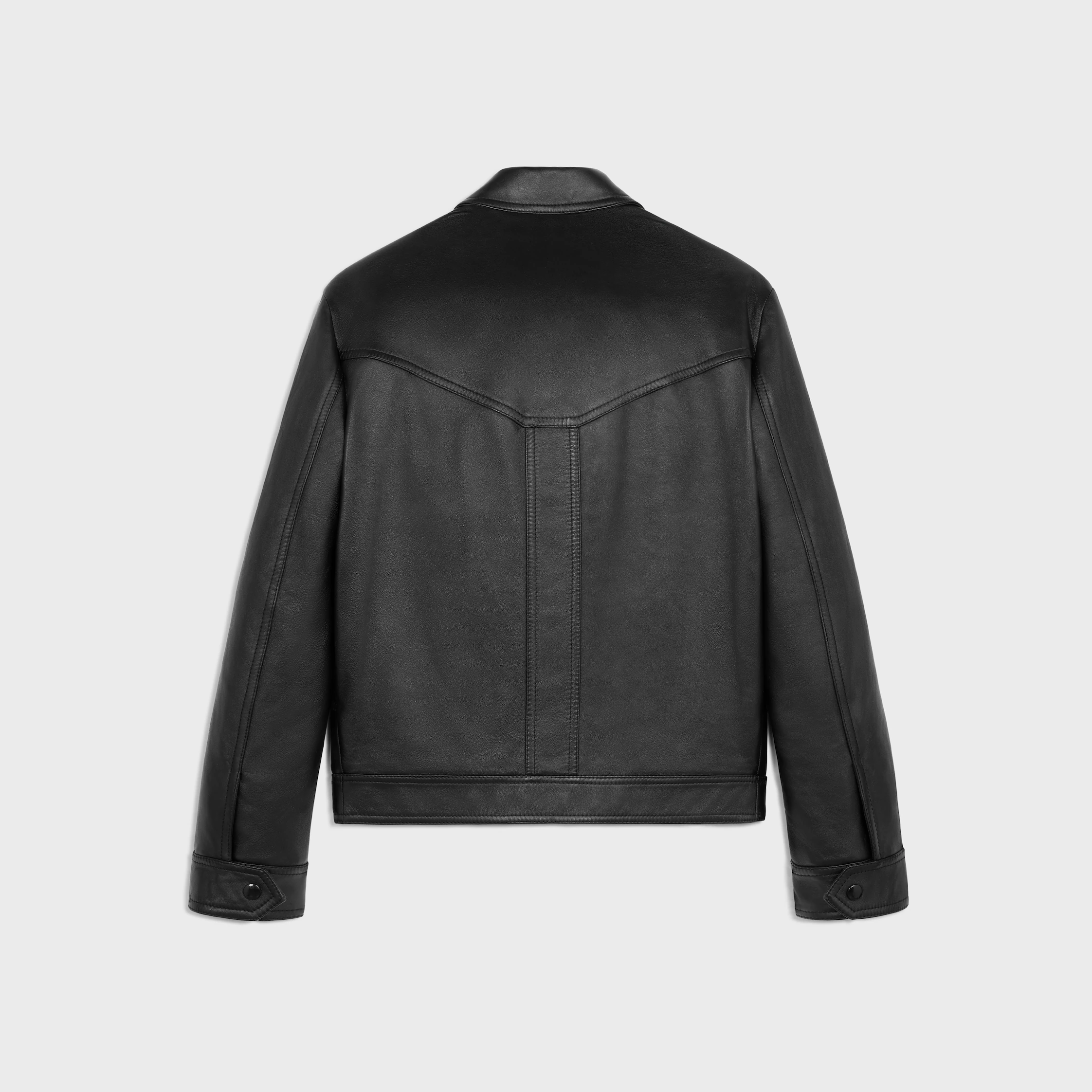 loselange Blouson-Jacke aus weichem Lammleder