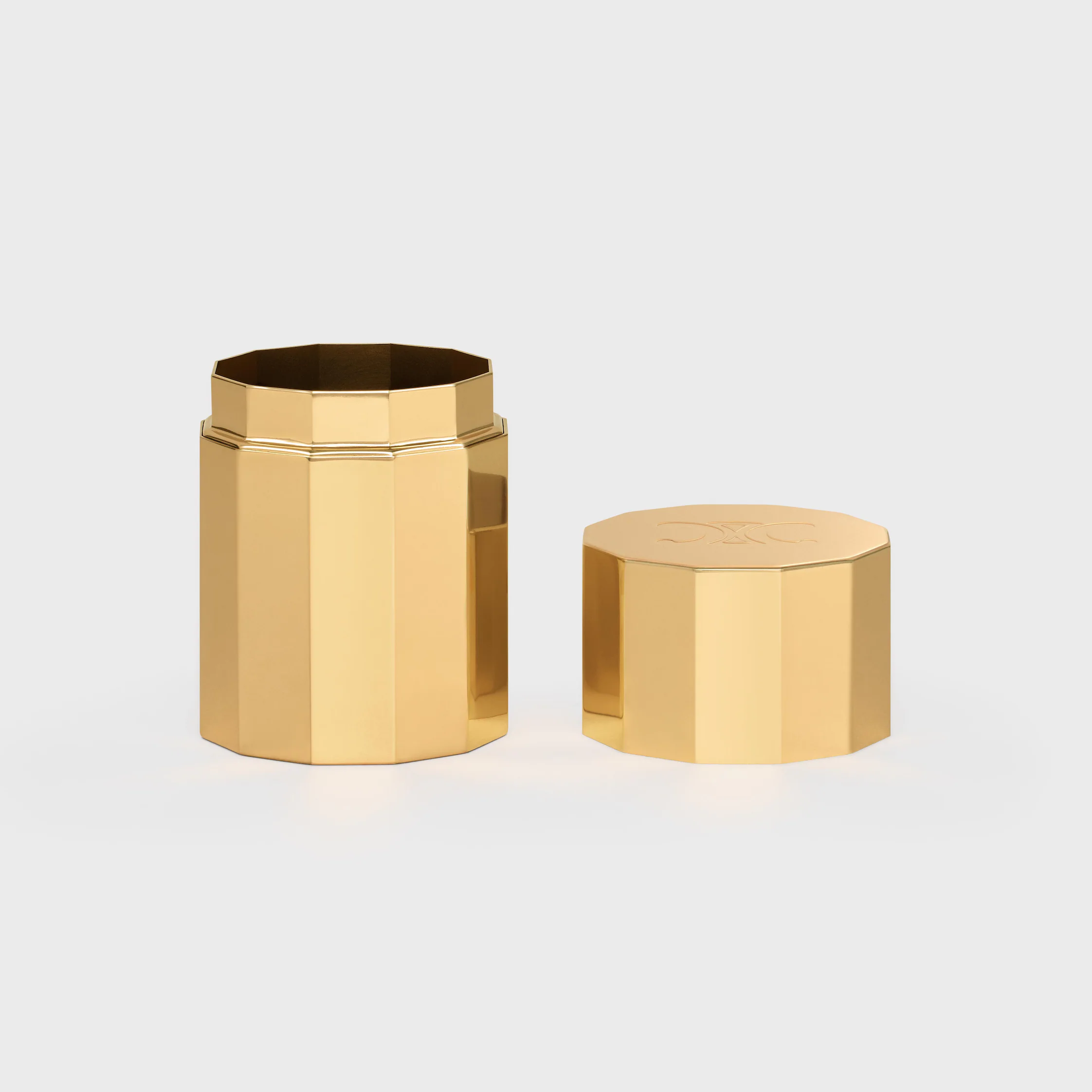 Cottonswab-Pot aus Aluminium
