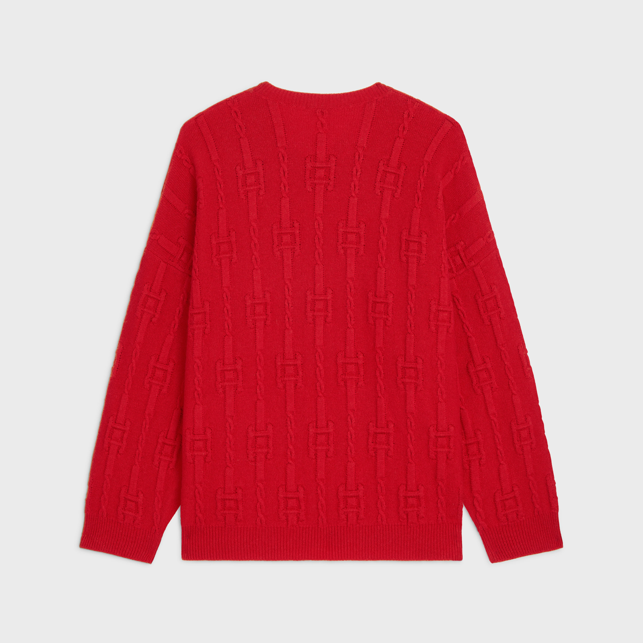 Crew-Neck-Pullover IN Ketten Kaschmir