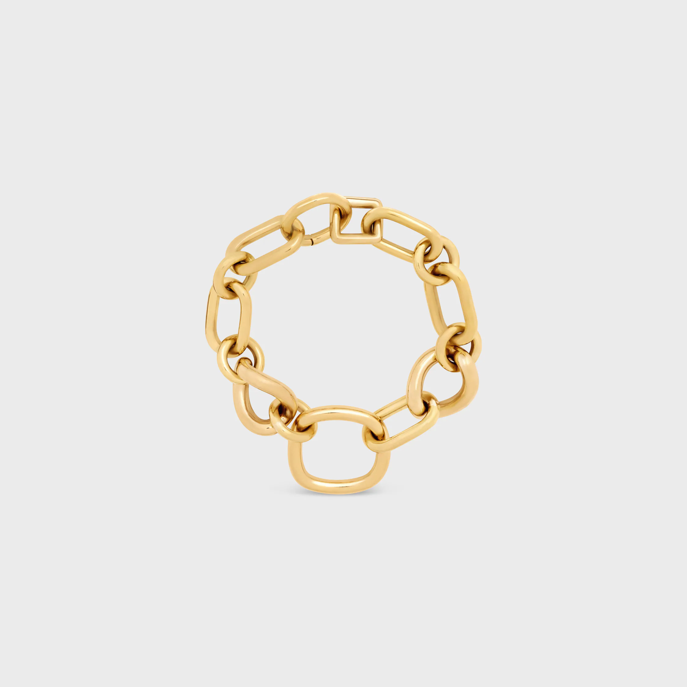 CHARMS MODERN DÜNN GOURMETTE AUS BRONZE MIT GOLDFINISH