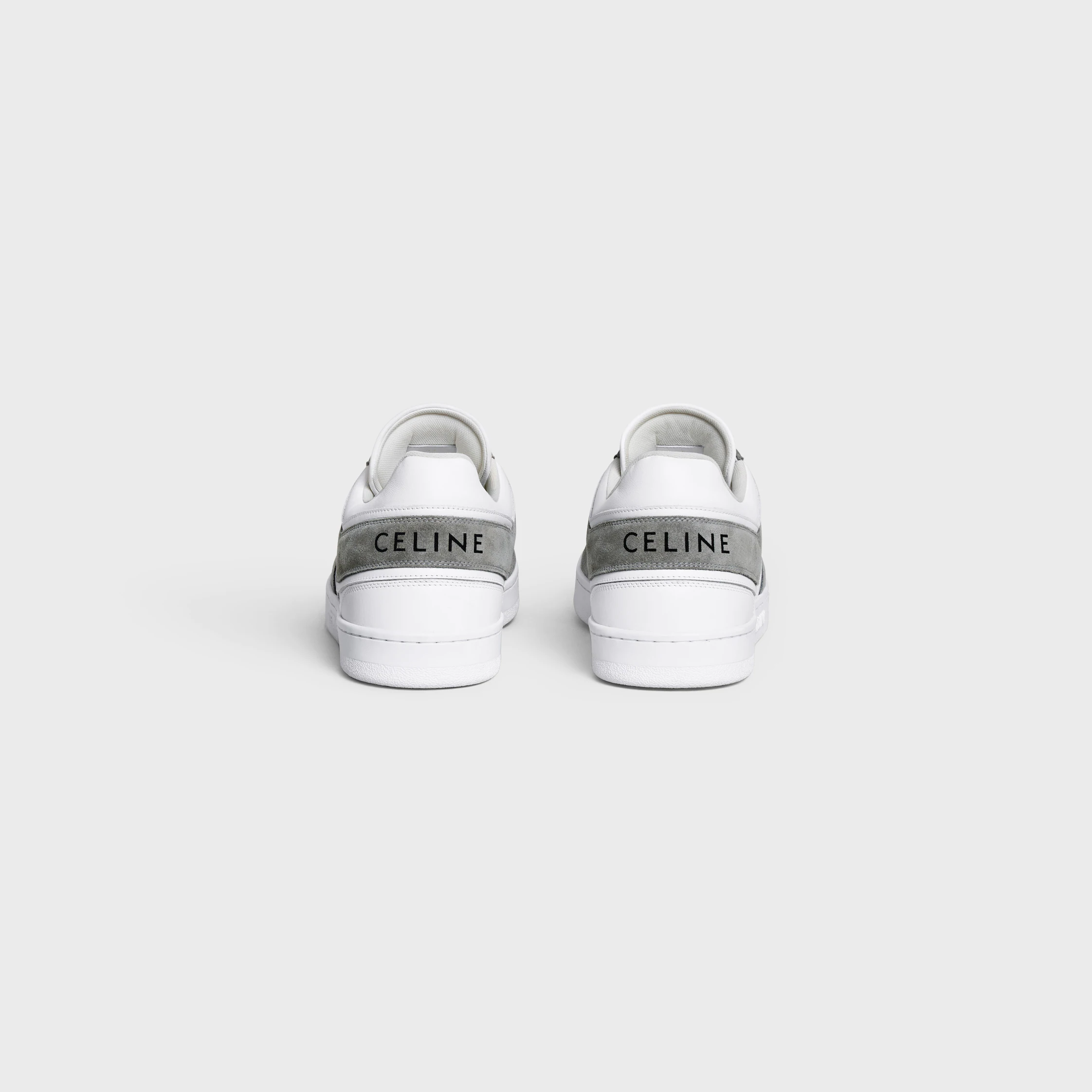 SNEAKER TRAINER aus LAMINAT UND RINDLEDER