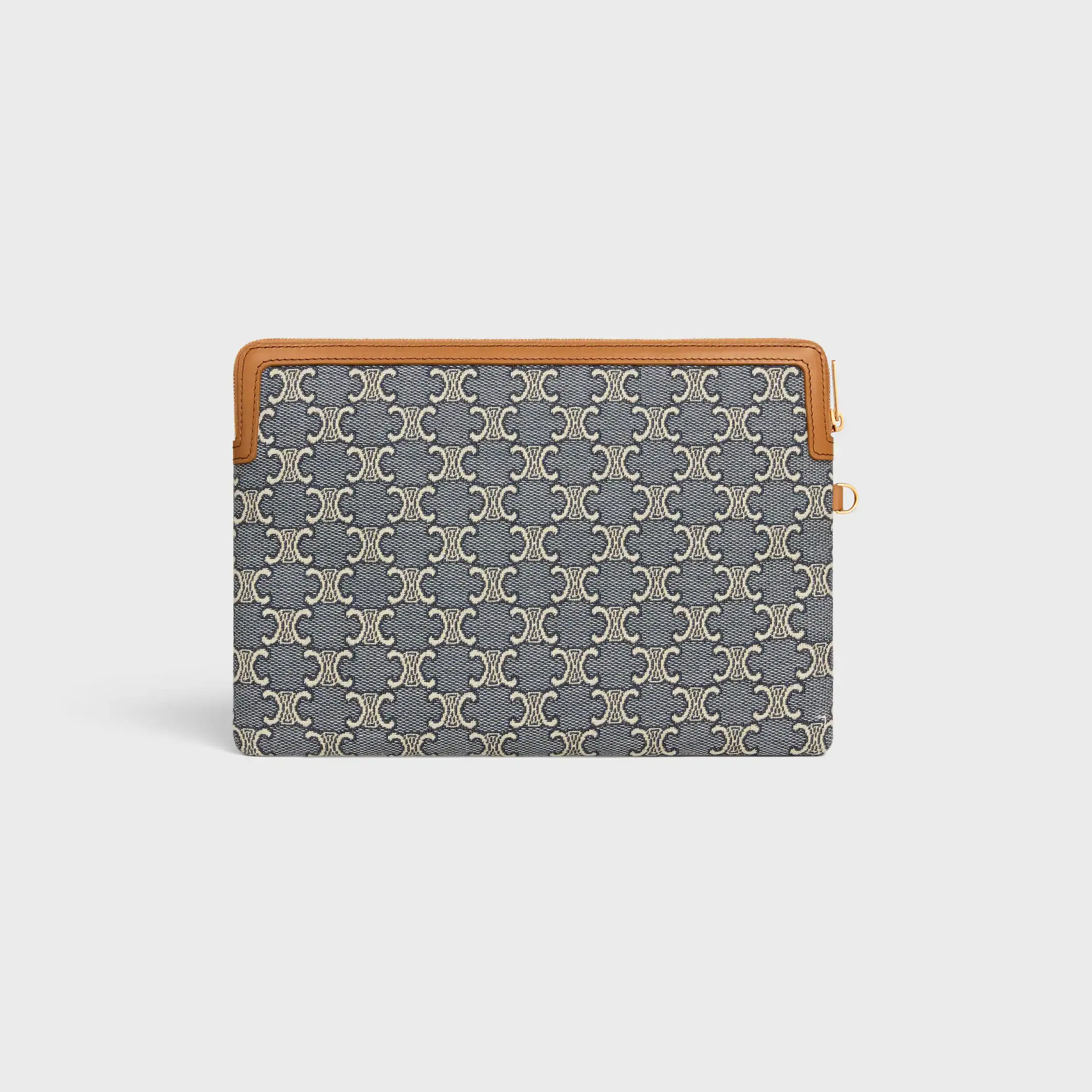 KLEINE TASCHE MIT GURTEL CUIR TRIOMPHE IN JACQAURD TRIOMPHE ALL OVER
