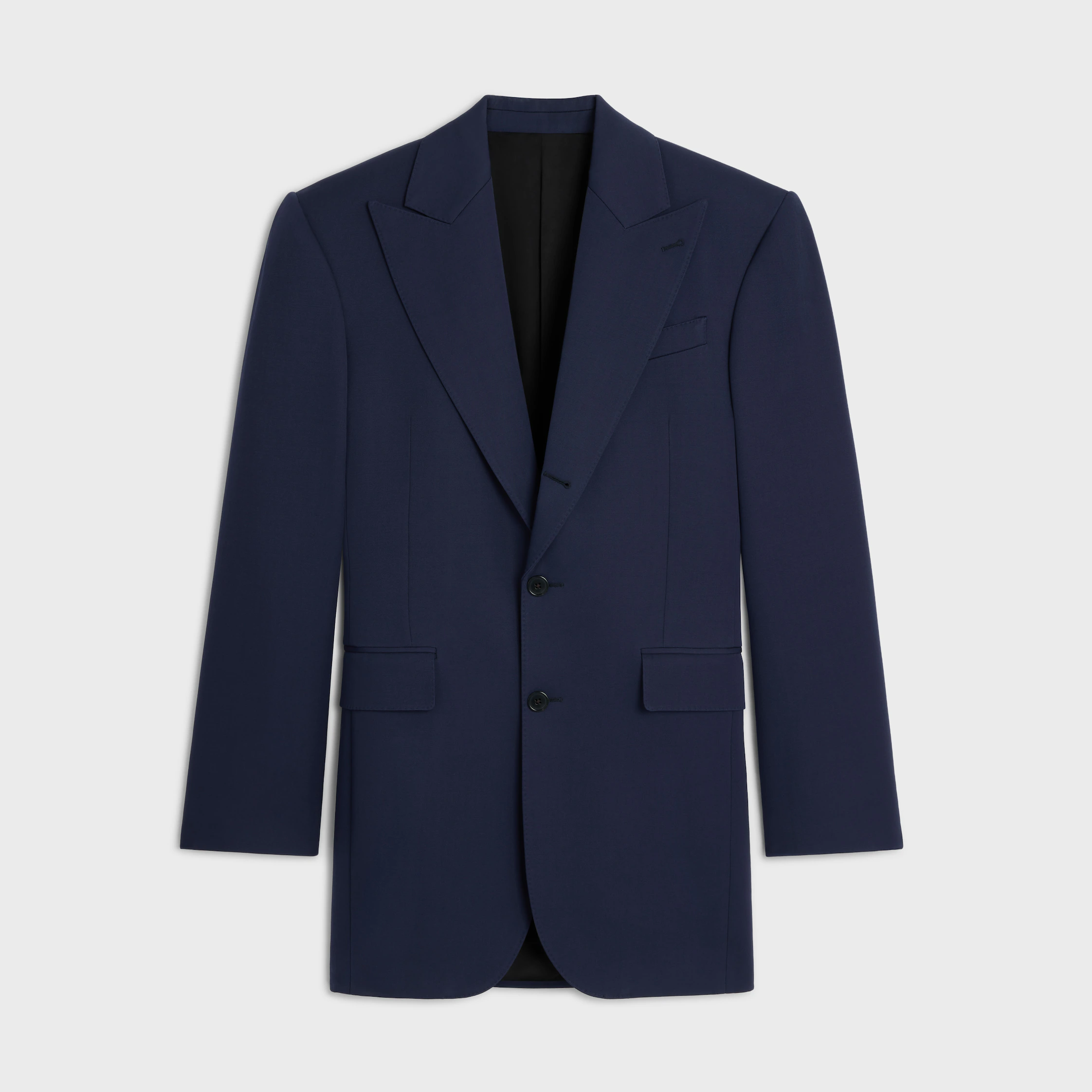 Colonne-Jacke IN GRAIN DE POUDRE WOLLE