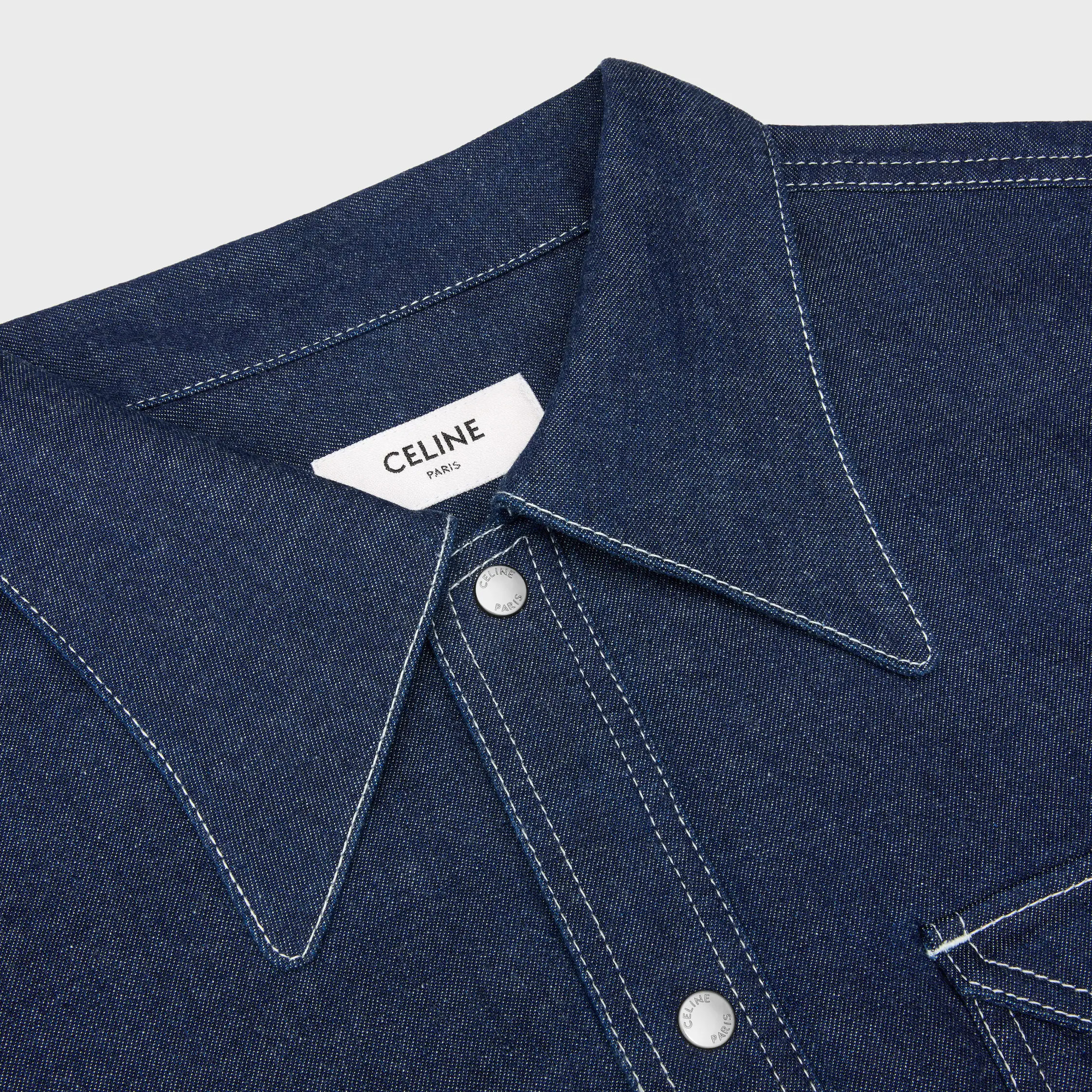 Hemd aus Baumwoll-Denim