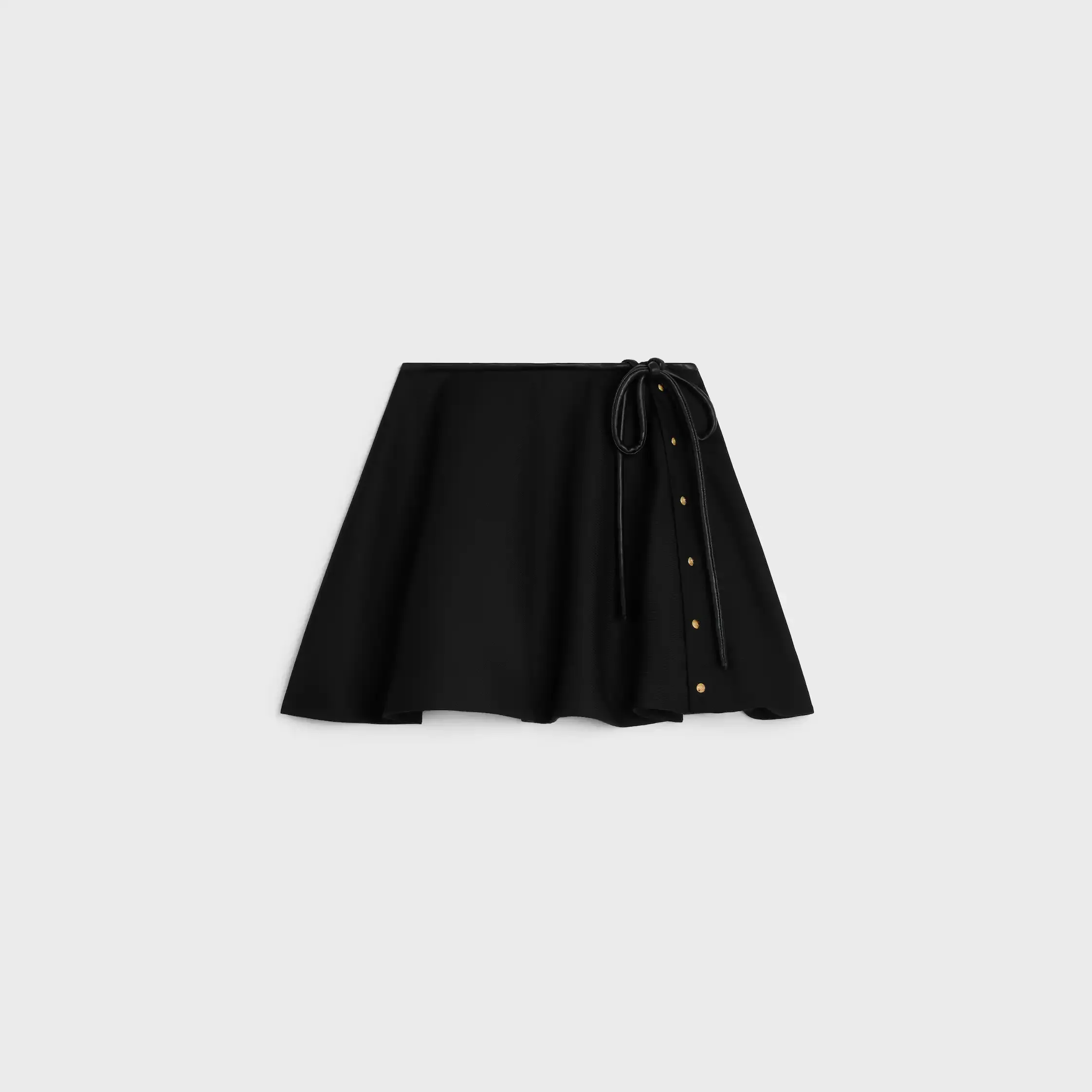 Peplum-Rock in Mohair-Wolle