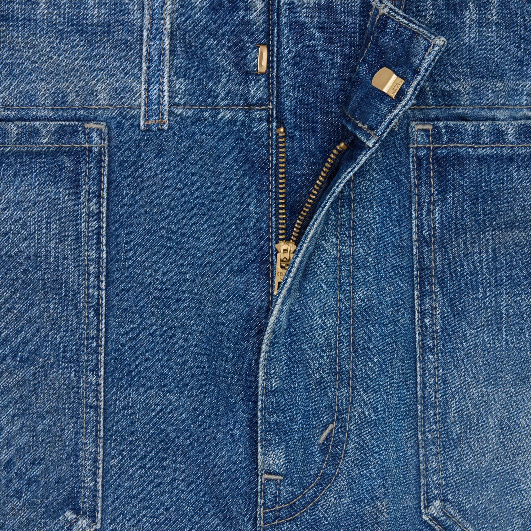 Flare-Jeans 002 IN LEICHTWEIGHT COTTON DENIM