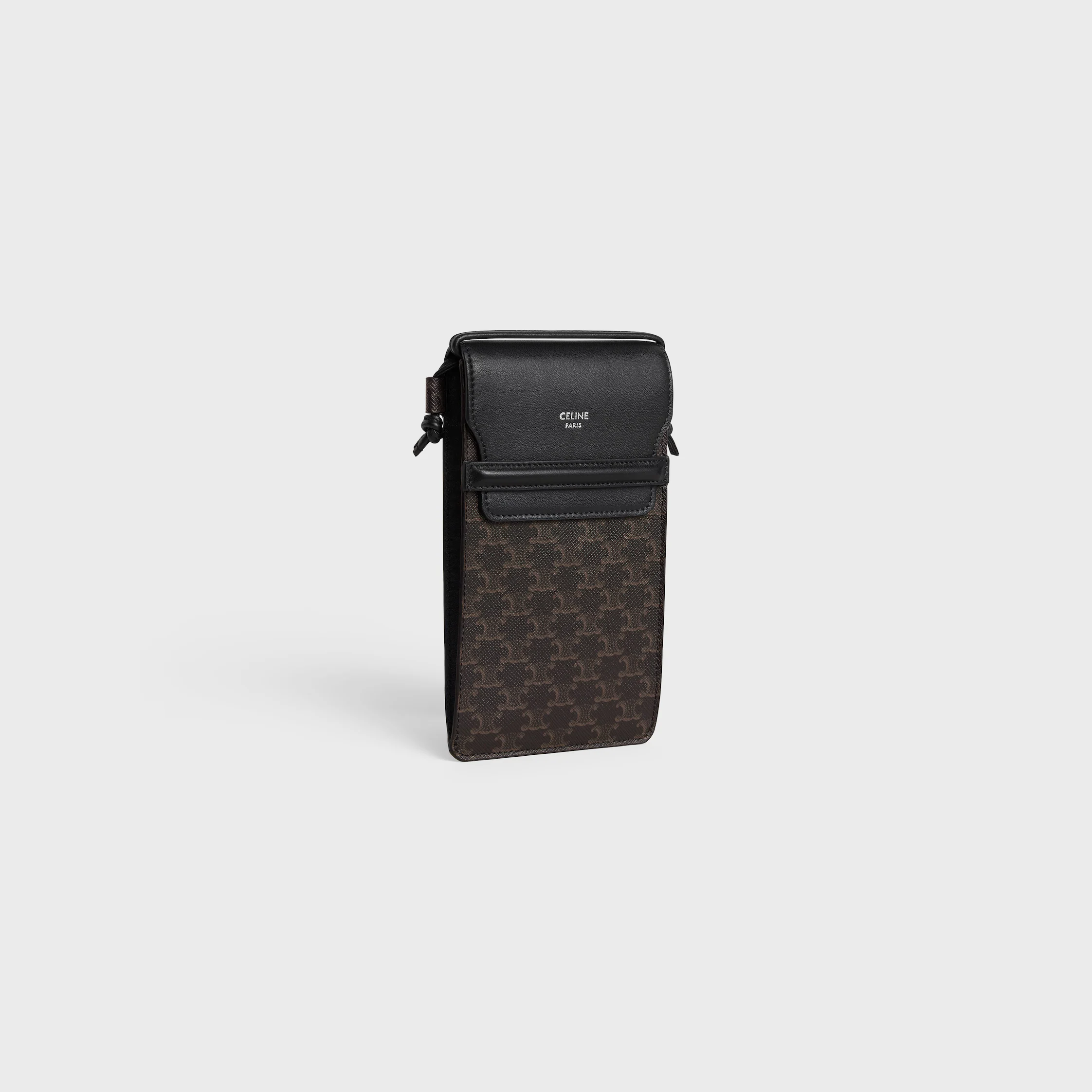 HANDY-HEFT IN Triomphe-Canvas und Lammleder